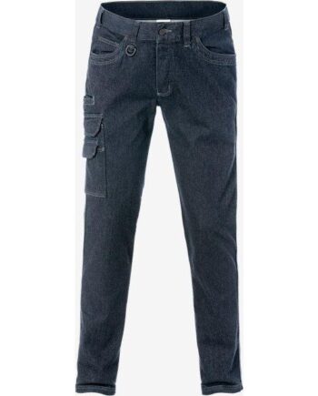 Kansas Service Denim Stretch Bukser 2501 Indigoblå C146 Bukser 100222 544 100556 940 - Kansas Jeans  - 7322302562660
