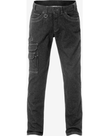 Sort Kansas Service Denim Stretch Bukser 2501 C146 Bukser 100222 544 100556 940 - Kansas Jeans  - 7322302562943