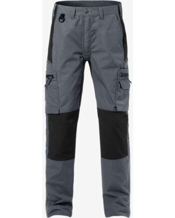 Sort Kansas Service Stretch Bukser 2700 Grå C42 Bukser 122407 796 122408 896 - Kansas Jeans  - 7322302693555