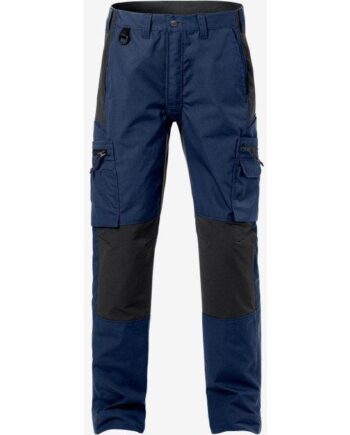 Sort Kansas Service Stretch Bukser 2700 Marine C42 Bukser 122407 796 122408 896 - Kansas Jeans  - 7322302692954