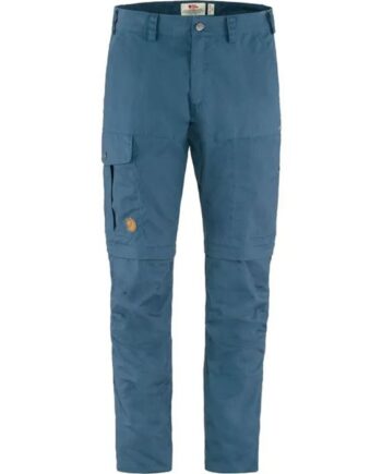 Blå Fjallraven Karl Zip Off Bukser Herre Indigo Blue Bukser - Fjällräven Jeans  - 7323450754501