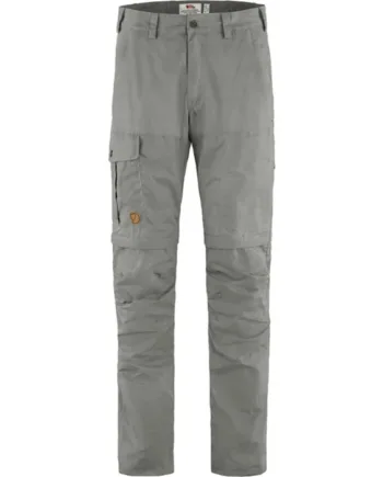 Grå Fjallraven Karl Zip Off Bukser Herre Grey Bukser - Fjällräven Jeans  - 7323451018473