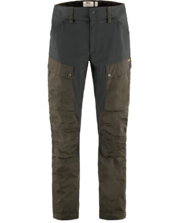 Fjallraven Keb Trousers Dark Olive Dark Grey - Fjällräven Jeans  - 7323450989132
