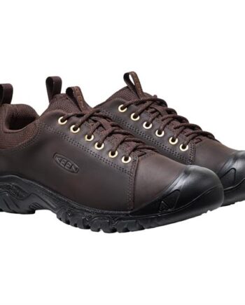 Sort Keen Mens Targhee Oxford Java Black - Keen SkoSneaksers  - 195208936005