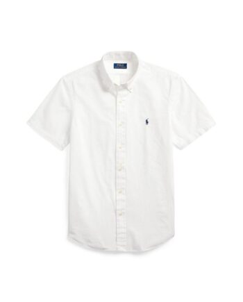 M Custo Fit Seersucker Shirt - Ralph Lauren Shirt  - 3616851547723
