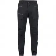Sort Lundhags Fulu Cargo Strech Hybrid Pant Black Str Bukser - Lundhags Jeans  - 7045952770024