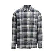 Lundhags Jarpen Plaid Flannel Shirt Sky Blue Str Skjorte - Lundhags Shirt  - 7045953019443