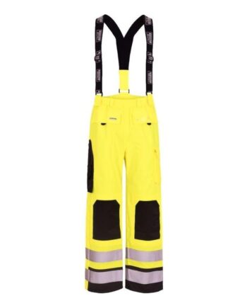 Gul Lyngsøe Brandhæmmende Regnbukser Lr6022 Saturn Yellow Navy Regntøj Bukser 1149 - Jeans  - 5708217502151