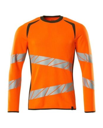 Grøn Mascot Accel Safe Sweatee Shirt Moderne Pasform 19084 781 Vis Orange Mos Sweatee Shirt Discount Fjernlager - Mascot Shirt  - 5711074804979