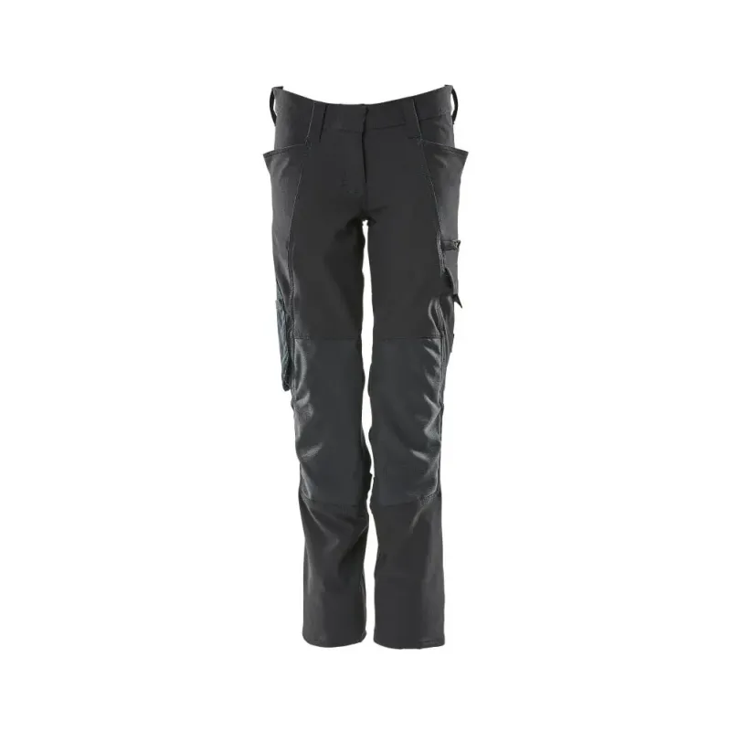 Mascot Accelerate Bukser Med Knælommer 18088 511 Dame Mørk Marine - Mascot Jeans - 5711074728688