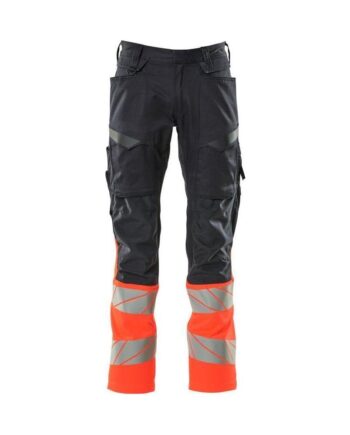Mascot Accelerate Safe Bukser Med Knælommer Stretch Zoner 19679 236 Mørk Marine Vis Rød Klasse Mørk Marine Vis Rød 82c44 Bukser Beklædning Discount - Mascot Jeans  - 5711074838134