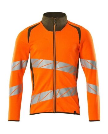 Grøn Mascot Accelerate Safe Sweatee Shirt Med Lynlås Moderne Pasform 19184 781 Vis Vis Orange Mos Sweatee Shirt Discount Herre - Mascot Shirt  - 5711074844647