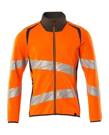 Mascot Accelerate Safe Sweatee Shirt Med Lynlås Moderne Pasform 19184 781 Vis Vis Orange Mørk Antracit Sweatee Shirt Discount Herre - Mascot Shirt  - 5711074878314