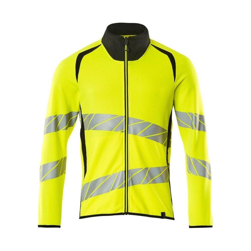 Sort Mascot Accelerate Safe Sweatee Shirt Med Lynlås Moderne Pasform 19184 781 Vis Vis Gul Sweatee Shirt Discount Herre - Mascot Shirt - 5711074844449