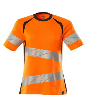 Mascot Accelerate Safe Shirt 19092 771 Dame Vis Orange Mørk Marine - Mascot Shirt  - 5711074802487