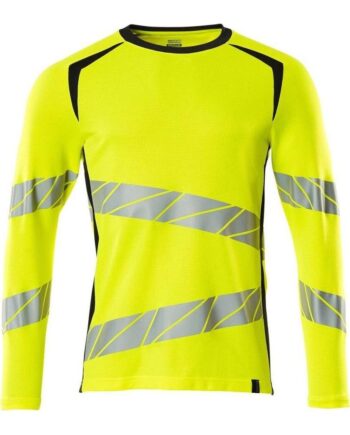 Mascot Accelerate Safe Shirt Langærmet Moderne Pasform 19081 771 Klasse Vis Gul Mørk Marine Shirts Discount Iso 20471 Klasse - Mascot Shirt  - 5711074813438
