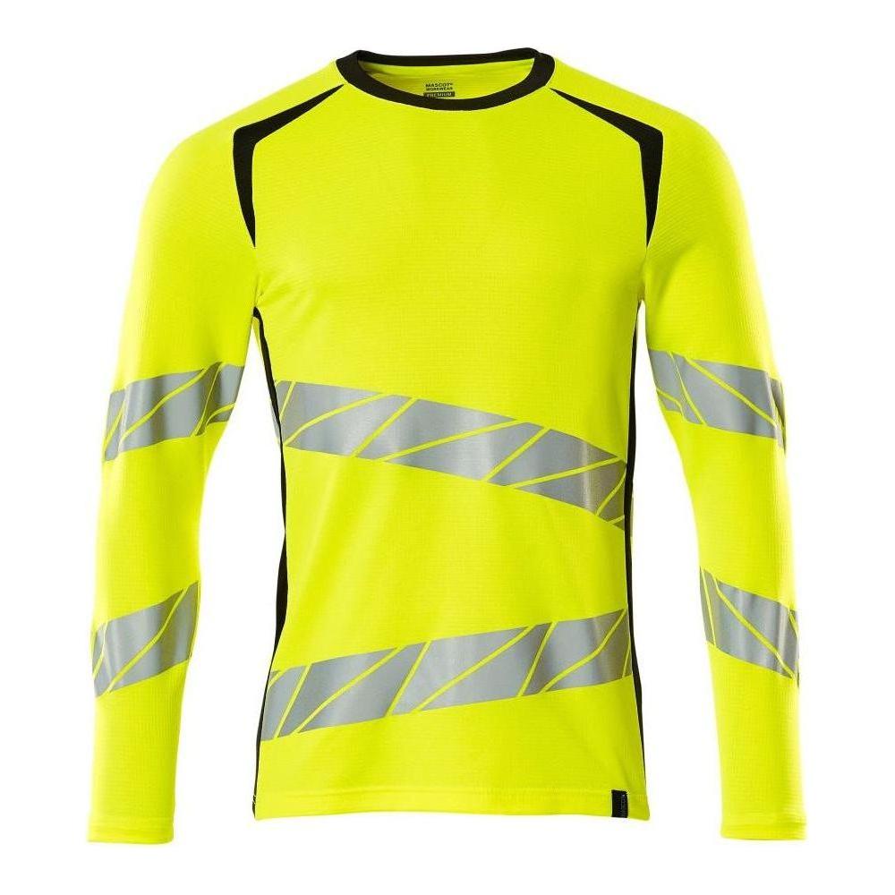 Sort Mascot Accelerate Safe Shirt Langærmet Moderne Pasform 19081 771 Klasse Vis Gul Shirts Discount Iso 20471 Klasse - Mascot Shirt - 5711074813520