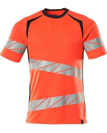 Mascot Accelerate Safe Shirt Moderne Pasform 19082 771 Klasse Vis Rød Mørk Marine Shirts Discount Iso 20471 Klasse - Mascot Shirt  - 5711074814695