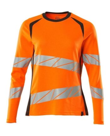 Mascot Accelerate Safe Shirt Til Kvinder Langærmet 19091 771 Klasse Vis Orange Mørk Antracit Shirts Dame 13758 Upf - Mascot Shirt  - 5711074877843