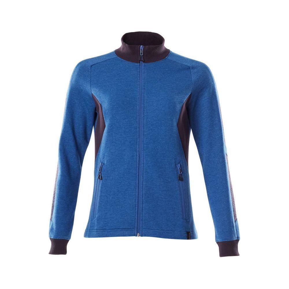 Mascot Accelerate Sweatee Shirt Med Lynlås Damepasform 18494 962 01091 Azurblå Mørk Marine One Sweatee Shirt Discount Måleskema - Mascot Shirt - 5711074733583