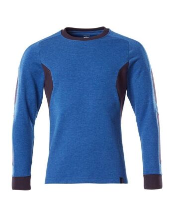 Mascot Accelerate Sweatee Shirt Moderne Pasform 18384 962 Azurblå Mørk Marine Sweatee Shirt Herre Moderne Pasform - Mascot Shirt  - 5711074737055