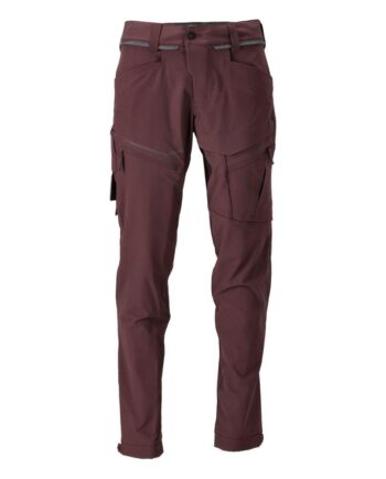 Mascot Customized Funktionsbukser Ultimate Stretch 22059 605 Bordeaux 82c42 Bukser Lav Vægt Oeko Tex - Mascot Jeans  - 5715411060271
