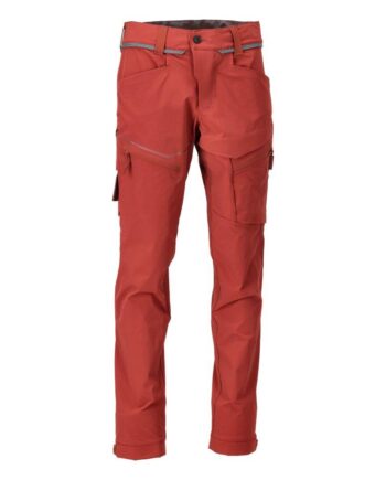 Mascot Customized Funktionsbukser Ultimate Stretch 22059 605 Efterårsrød 82c42 Bukser Lav Vægt Oeko Tex - Mascot Jeans  - 5715411060714