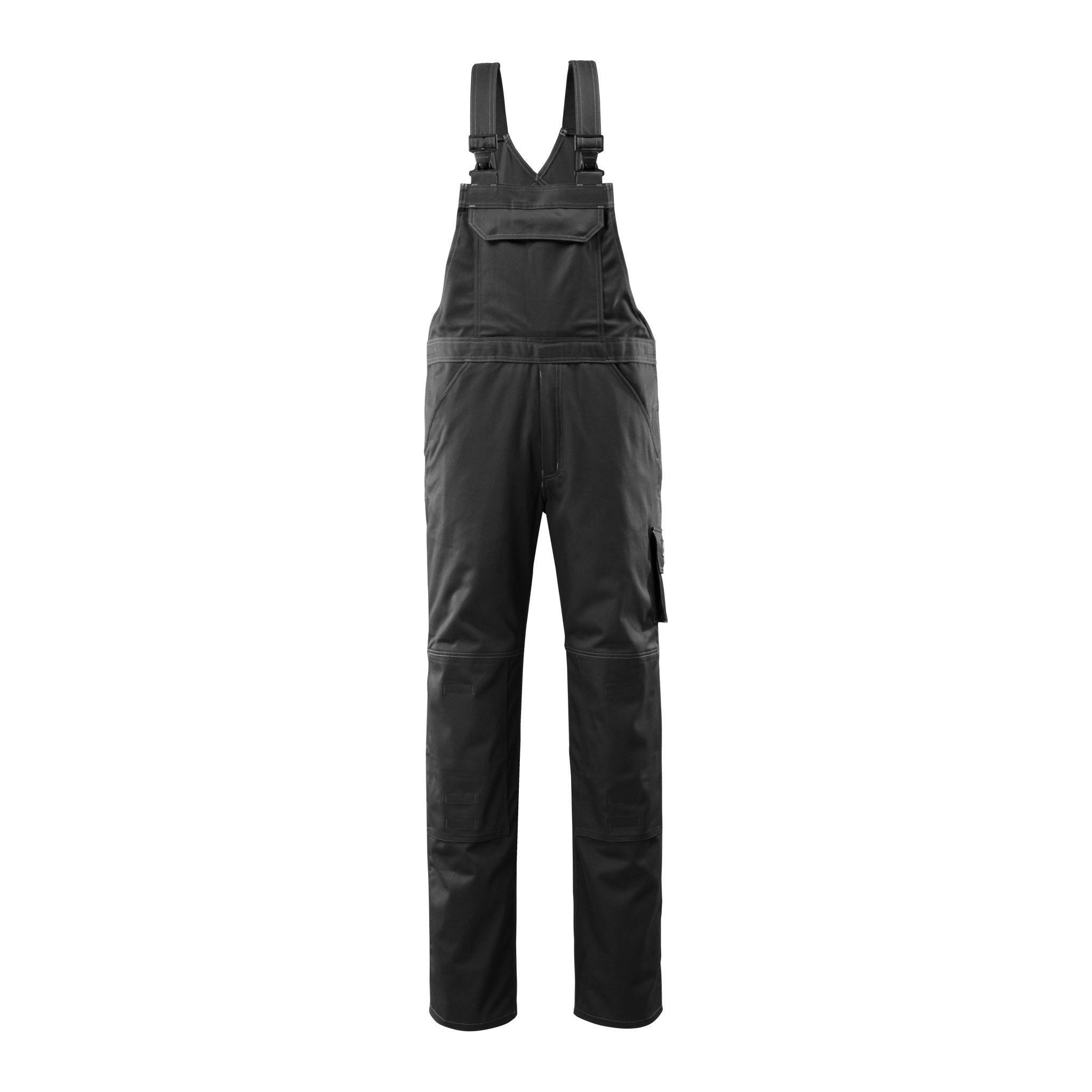 Sort Mascot Industry Lowell Overall 12362 630 82c42 Overall Bukser Herre - Mascot Jeans - 5707209963925