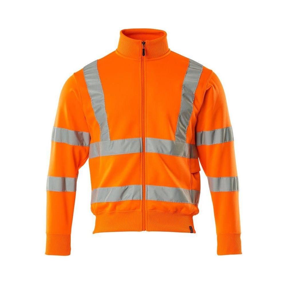 Mascot Safe Classic Maringa Sweatee Shirt Med Lynlås 50115 950 Vis Orange Sweatee Shirt Iso 20471 Klasse Vis - Mascot Shirt - 5711074178605