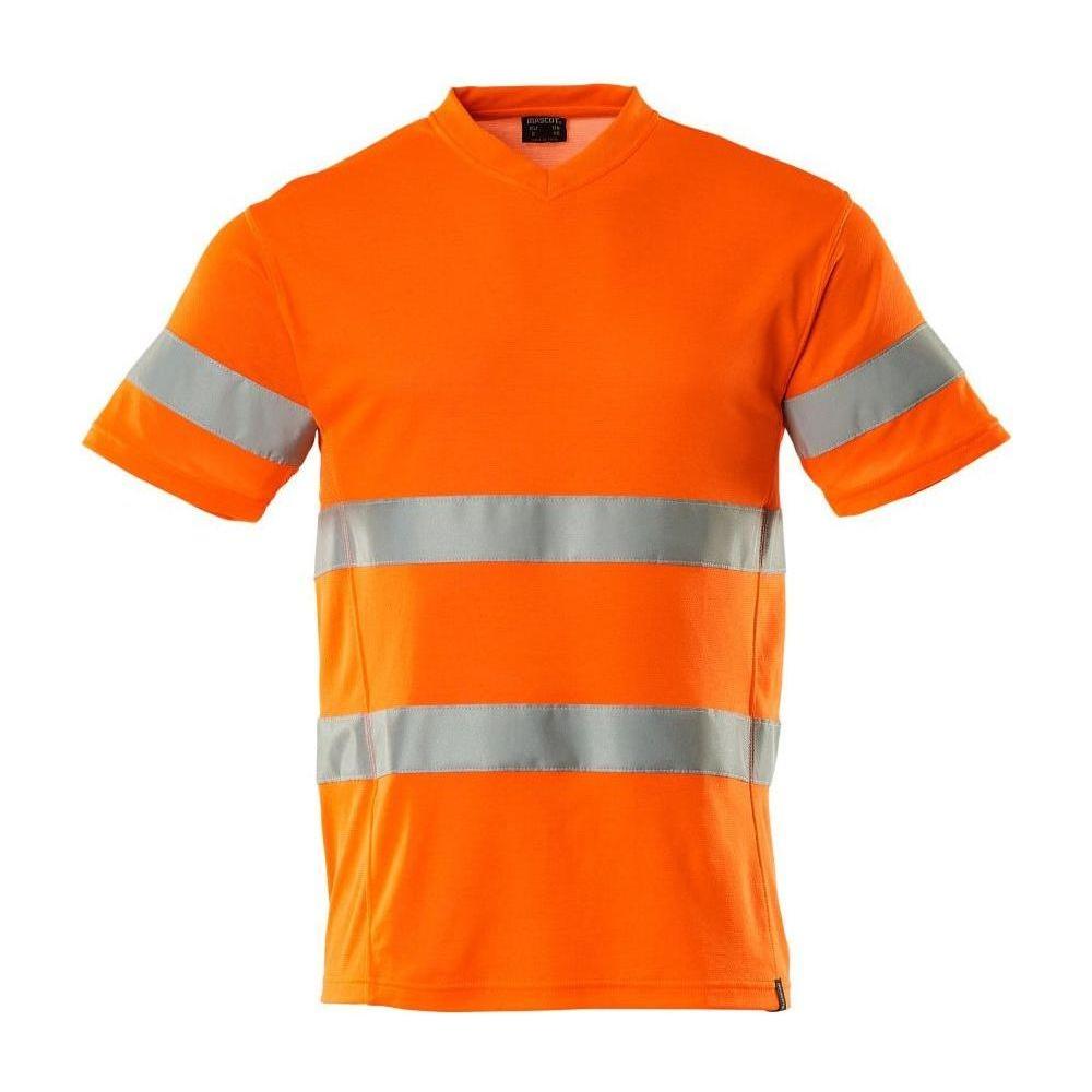 Mascot Safe Classic Shirt Hals Moderne Pasform Shirt 20882 995 Vis Orange Shirts 13758 Upf Herre - Mascot Shirt - 5711074867486