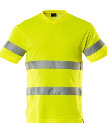 Mascot Safe Classic Shirt Hals Moderne Pasform Shirt 20882 995 Vis Gul Shirts 13758 Upf Herre - Mascot Shirt  - 5711074894215