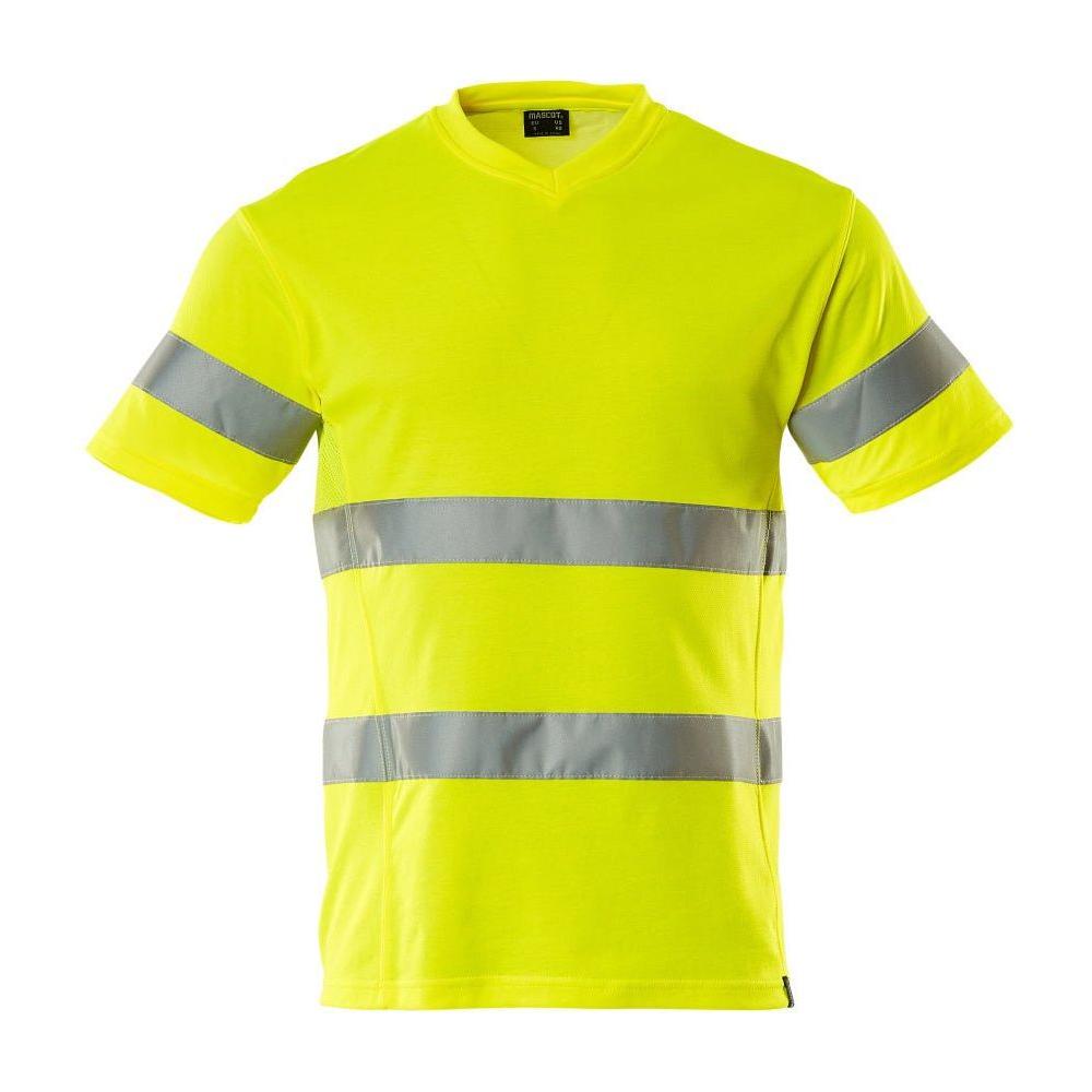 Mascot Safe Classic Shirt Hals Moderne Pasform Shirt 20882 995 Vis Gul Shirts 13758 Upf Herre - Mascot Shirt - 5711074894215
