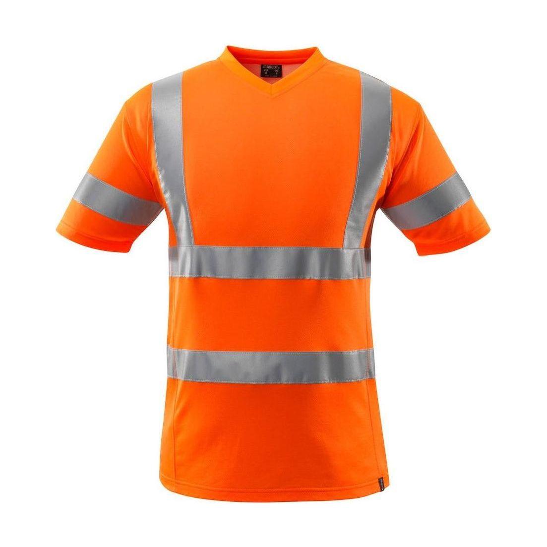 Mascot Safe Classic Shirt Hals Shirt 18282 995 Vis Orange Shirts 13758 Upf Herre - Mascot Shirt - 5711074632879