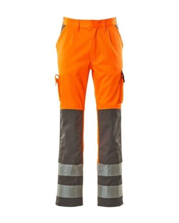 Mascot Safe Compete Olinda Bukser Med Knælommer 07179 470 14888 Vis Orange Antracit 82c44 Bukser Baglomme Bukser - Mascot Jeans  - 5707209585523