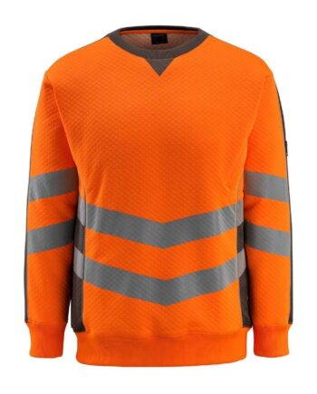 Mascot Safe Supreme Wigton Sweatee Shirt 50126 932 Vis Orange Mørk Antracit Sweatee Shirt Herre Mascot - Mascot Shirt  - 5711074316533
