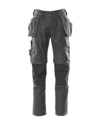 Sort Mascot Young Almada Håndværkerbukser Med Hængelommer 06231 010 82c42 Bukser Bukser Ergonomisk Pasform - Mascot Jeans  - 5707209473547