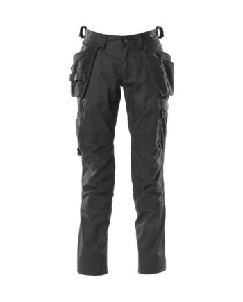 Sort Mascotaccelerate Håndværkerbukser Hængelommer Stretch Zoner 18531 442 82c42 Bukser Bukser Ergonomisk Pasform - Mascot Jeans  - 5711074689347
