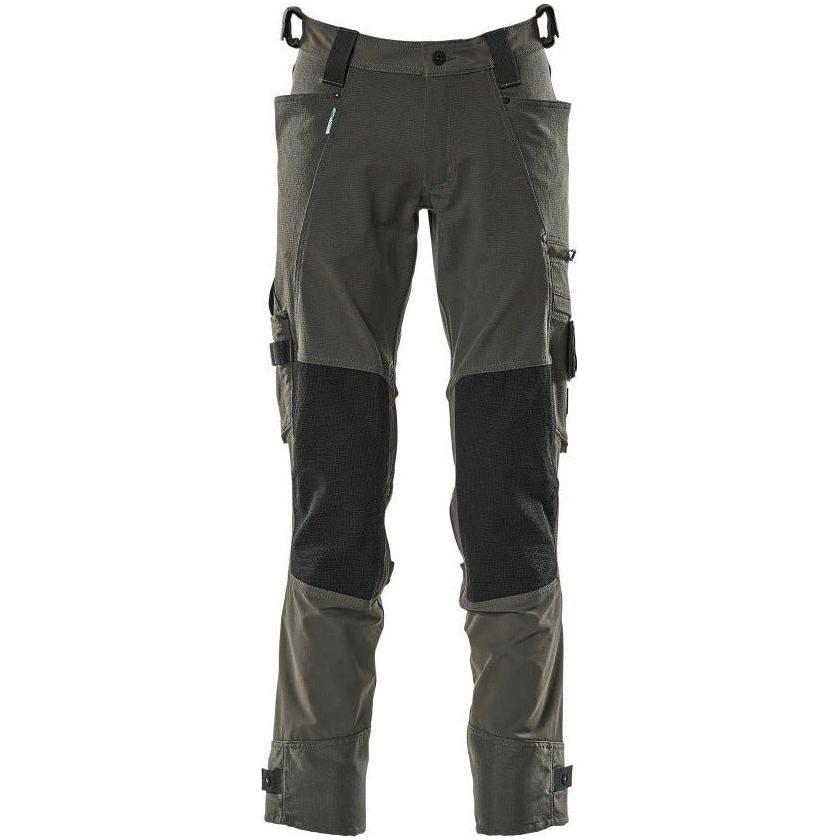 Mascotadvanced Arbejdsbukser Med Knælommer 17079 311 Mørk Antracit 82c42 Bukser Baglomme Bukser - Mascot Jeans - 5711074565115