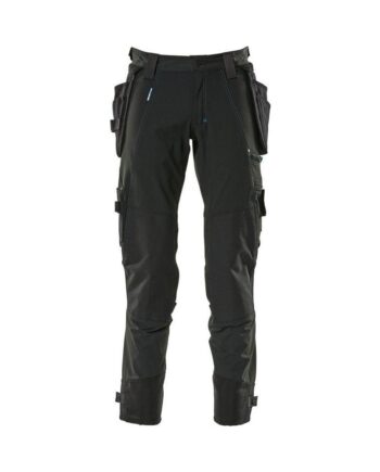 Sort Mascotadvanced Håndværkerbukser Aftagelige Hængelommer Stretch 17031 311 82c42 Bukser Arbejdstøj Beklædning - Mascot Jeans  - 5711074545995