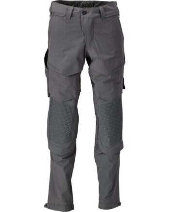 Mascotcustomized Arbejdsbukser Knælommer Stretch 22279 605 Stengrå 82c42 Bukser Baglomme Bukser - Mascot Jeans  - 5715411009508