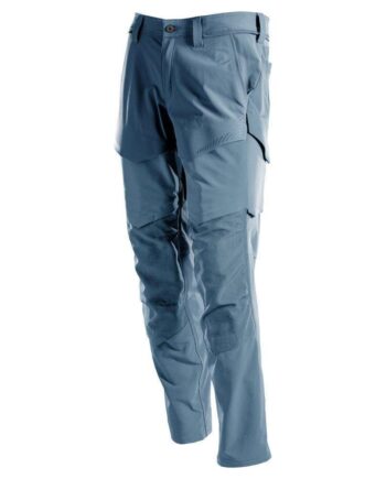 Mascotcustomized Arbejdsbukser Med Knælommer 22379 311 Stenblå 82c42 Bukser Baglomme Bukser - Mascot Jeans  - 5711074998050