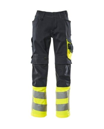 Mascotsafe Supreme Leeds Buks 15679 860 01017 Mørk Marine Vis Gul 82c44 Bukser Beklædning Discount - Mascot Jeans  - 5711074292448