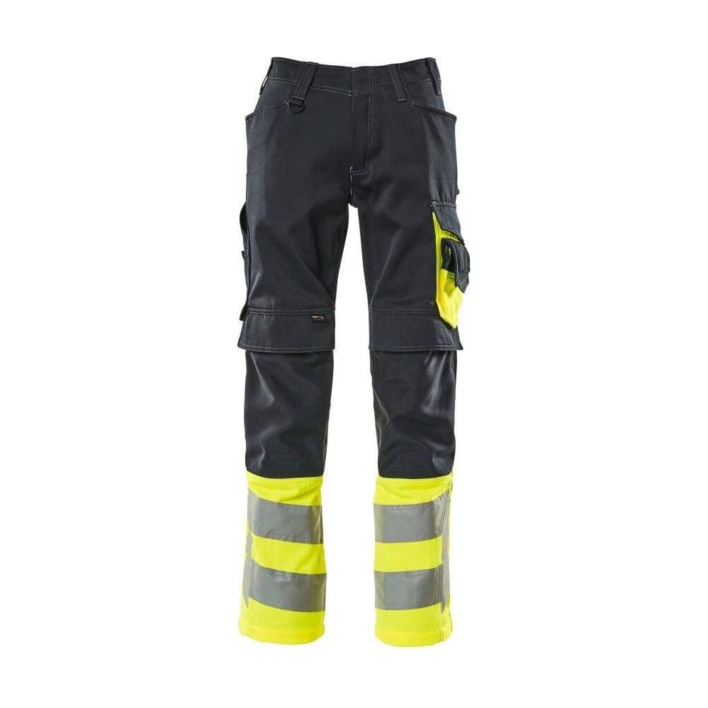 Mascotsafe Supreme Leeds Buks 15679 860 01017 Mørk Marine Vis Gul 82c44 Bukser Beklædning Discount - Mascot Jeans - 5711074292448