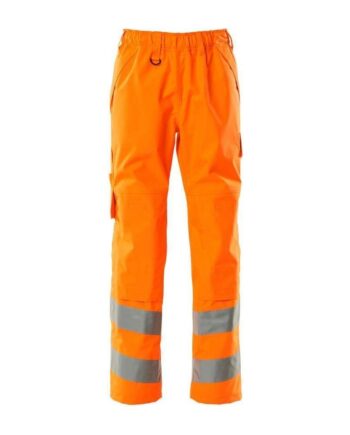Mascotsafe Supreme Overtræksbuks Med Knælommer 15590 231 Vis Vis Orange Bukser Vis Mascot - Mascot Jeans  - 5711074535019