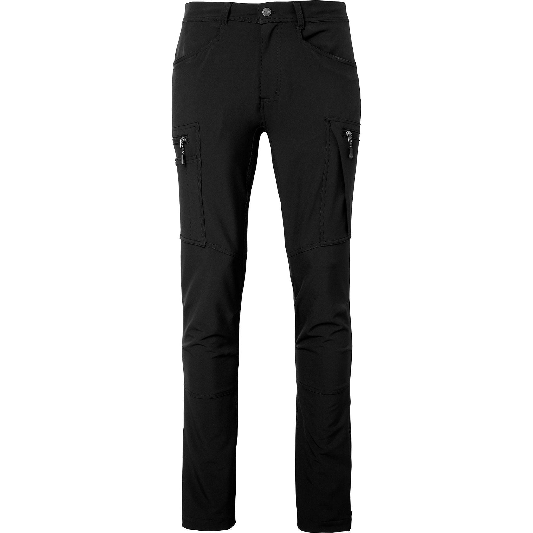 Sort Milton Servicebukser Herre Black C44 Bukser Herre - South West Jeans - 7332777286183