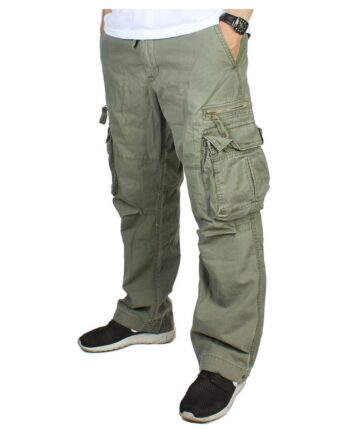 Olive Molecule Ankle Busters Cargobukser N Large W36 - Molecule Jeans  - 5740032902525