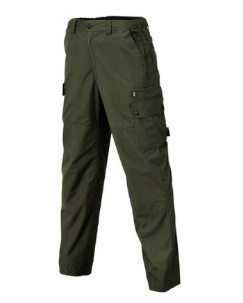 Grøn Pinewood Vildmarksbuks Foret Vinterbuks Mossgreen Bukser - Pinewood Jeans  - 7331090263338