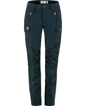 Fjallraven Nikka Bukser Curved Dark Navy - Fjällräven Jeans