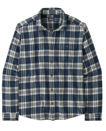 Patagonia Mens Fjord Flannel Shirt Base Camp New Navy - Patagonia Shirt  - 196924475090