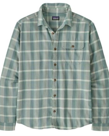 Patagonia Mens Fjord Flannel Shirt Marine Layer Blue Sage - Patagonia Shirt  - 198077578888